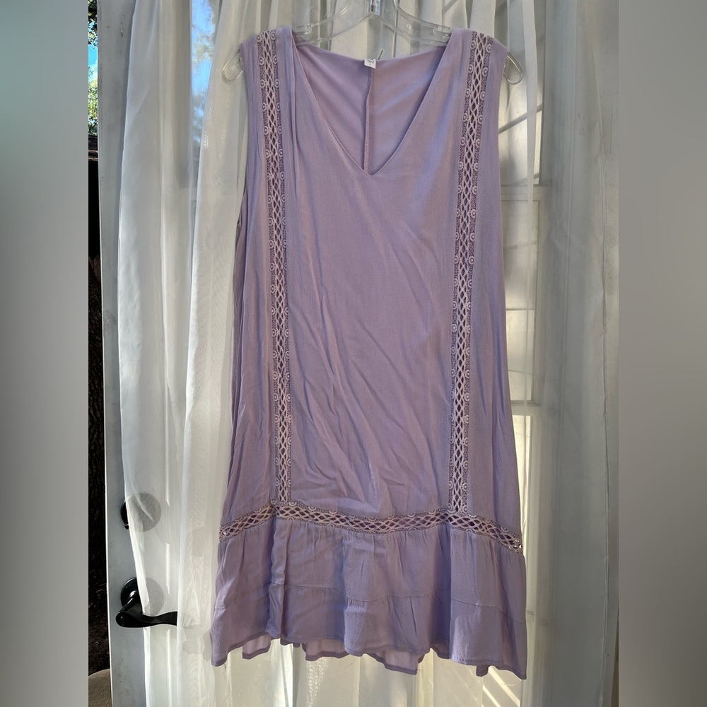 Lavender Sleeveless Dress